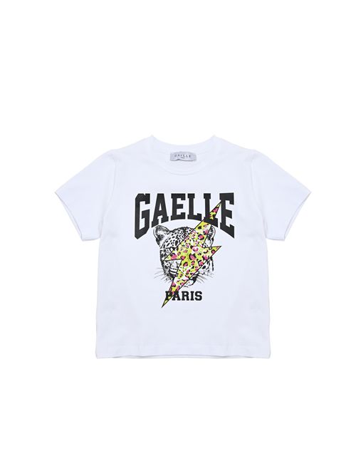 T-shirt, bambina, logata. GAELLE PARIS | 2746M00404WH